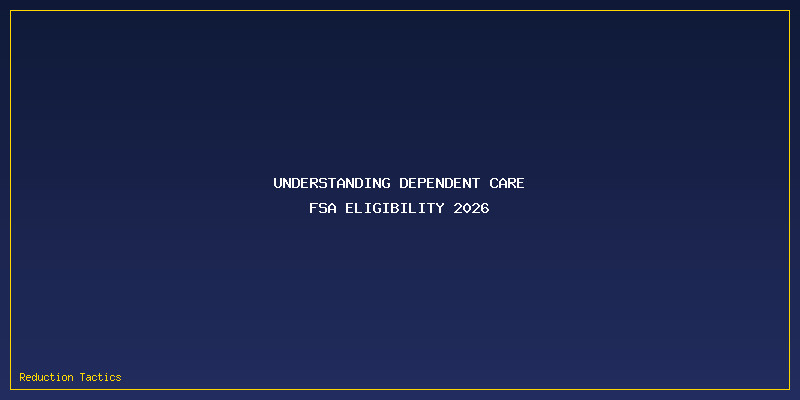 Dependent Care FSA Eligibility 2026: Understanding Dependent Care FSA Eligibility 2026